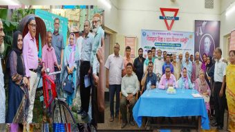 ইন্টারফেইথ কেয়ার সোসাইটির উদ্যোগে বিনামূল্যে রিক্সা ও ভ্যান বিতরণ অনুষ্ঠিত