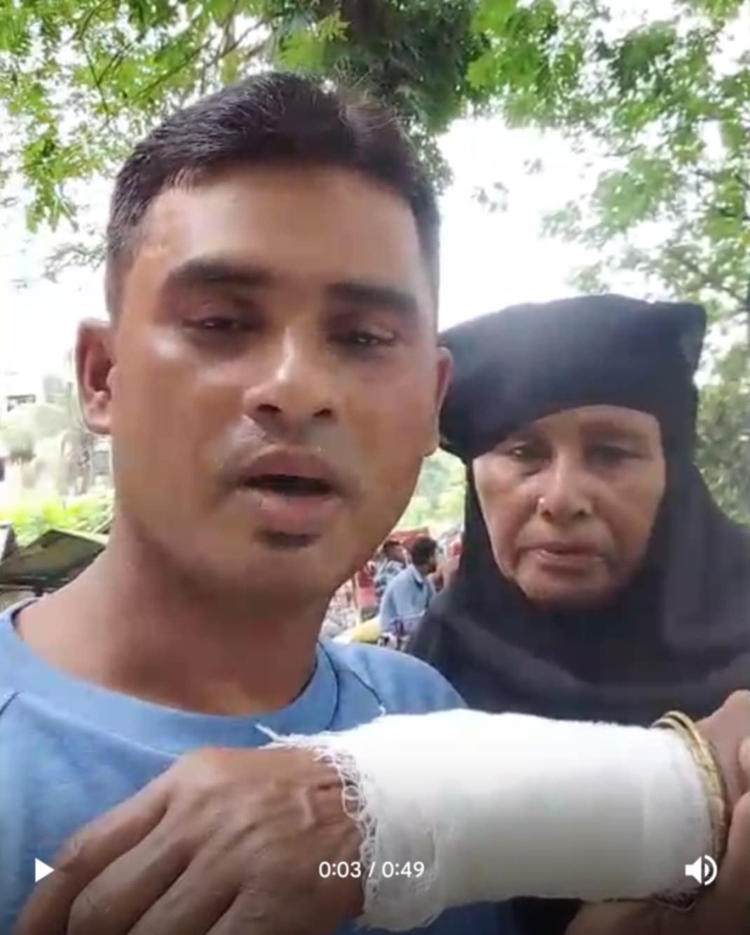 কাজিরহাট এলাকায় তালাকপ্রাপ্ত স্ত্রীর হামলায় বৃদ্ধা শাশুড়ি রক্তাক্তের অভিযোগ 