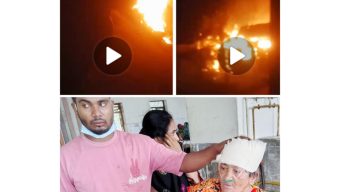 উজিরপুরে বসত ঘরে ভয়াবহ আগুন, হামলা, বৃদ্ধা নারীসহ আহত- ৪
