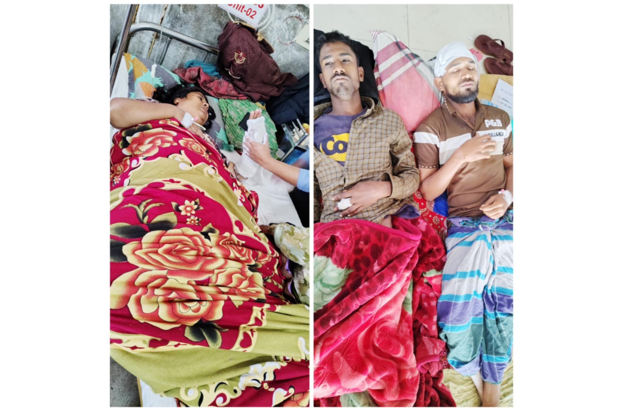 তালতলী থানার আলী বন্দরে ধান কাটা কে কেন্দ্র করে সংঘর্ষ, আহত – ৪