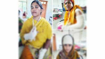 কুপ্রস্তাবের প্রতিবাদে ভাবি, ভাতিজি ও বোনকে কুপিয়ে পিটিয়ে হাত ভেঙ্গে দেয়ার অভিযোগ