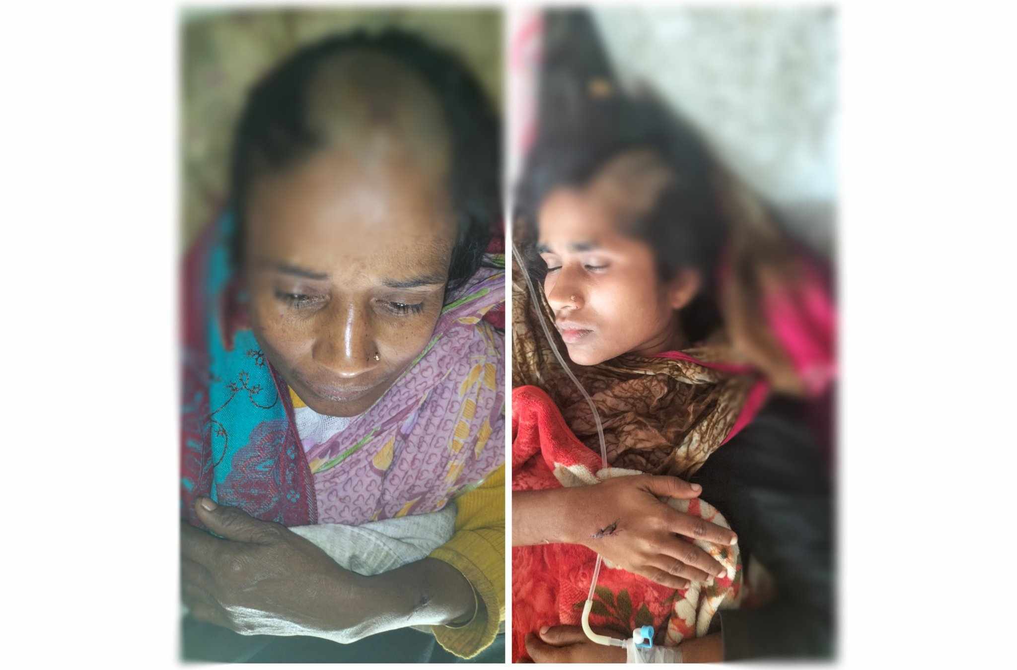 কলাপাড়ায় জমি বিরোধের জেরে বউ ও শাশুড়িকে কুপিয়ে জখমের অভিযোগ 
