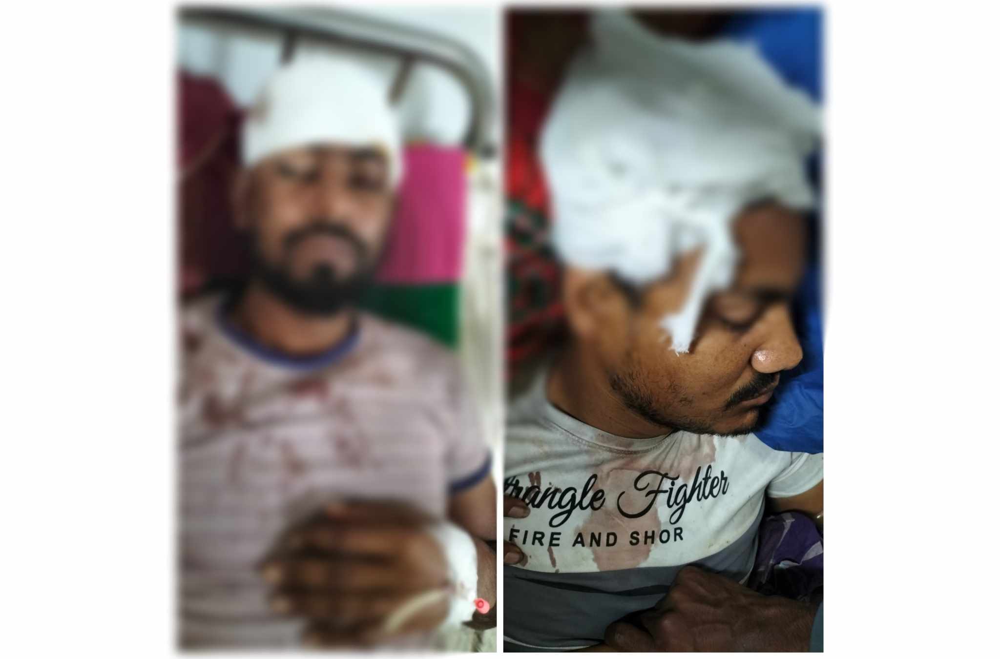 চরফ্যাশনের দুলারহাট থানা এলাকায় পূর্ব শত্রুতার জের, বাবা ও ছেলে সহ আহত ৪