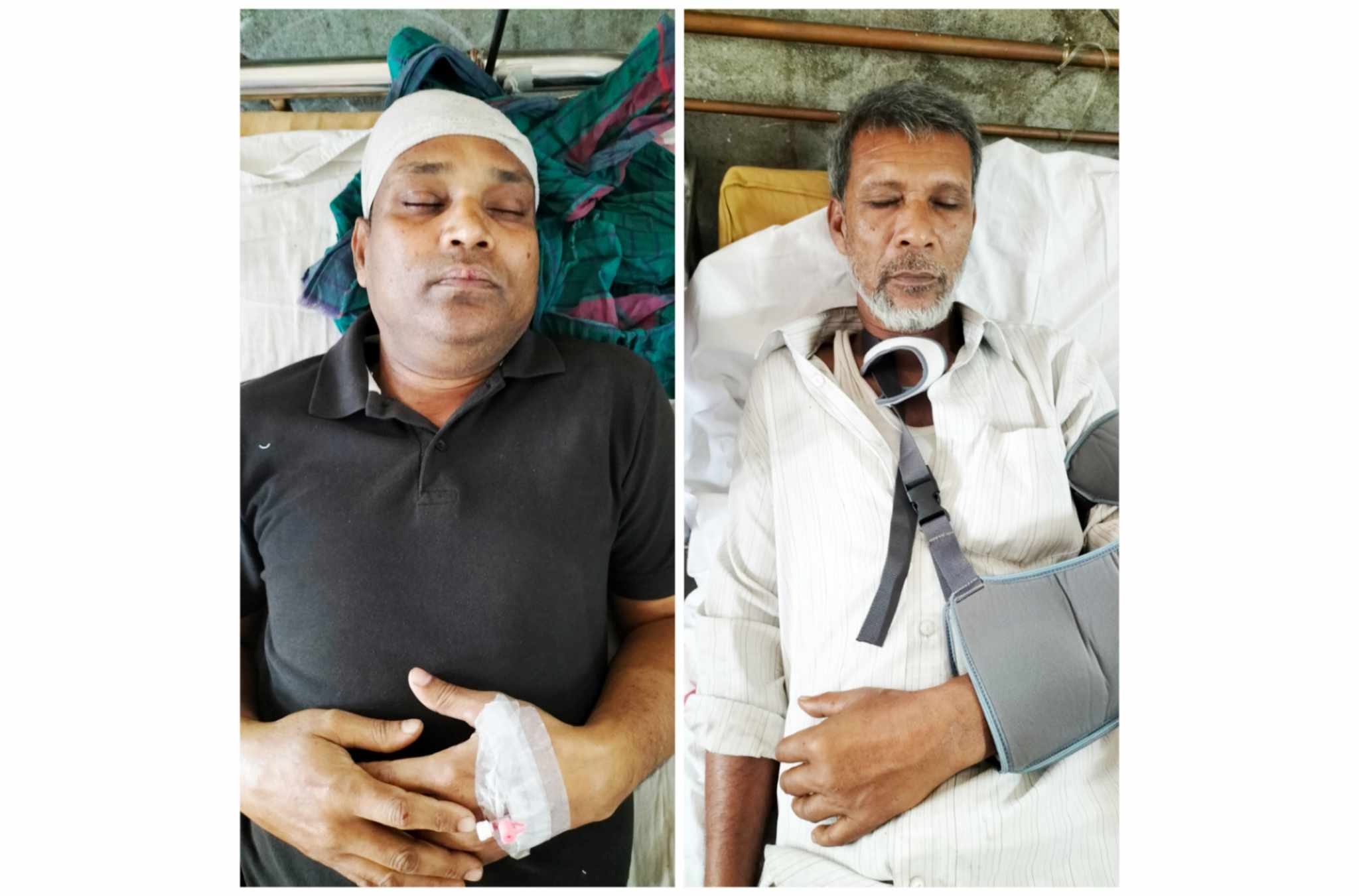 উজিরপুরে মামলা তুলে নিতে বাদী সহ ৪  জনকে কুপিয়ে পিটিয়ে হত্যা চেষ্টার অভিযোগ 