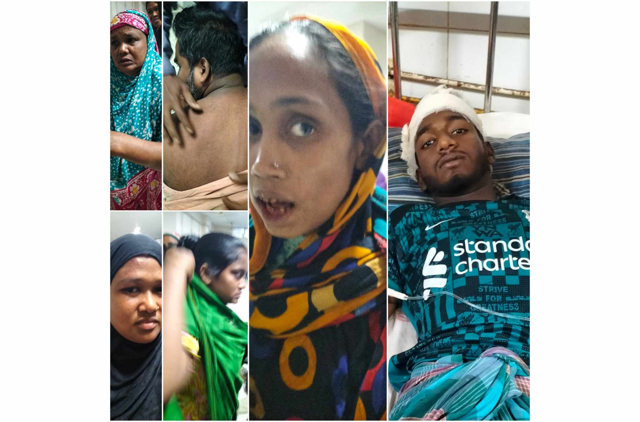 বাকেরগঞ্জে অন্তঃসত্ত্বা নারী সহ ৭জনকে কুপিয়ে পিটিয়ে হত্যা চেষ্টা!