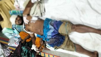বোরহানউদ্দিনে বৈদ্যুতিক শট অতঃপর স্বামী স্ত্রীকে কুপিয়ে জখম