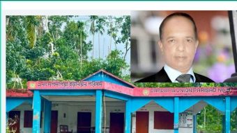 ১০ লাখ টাকা চাঁদার দাবিতে ১০ দিন ধরে ইউনিয়ন পরিষদ তালাবদ্ধ 