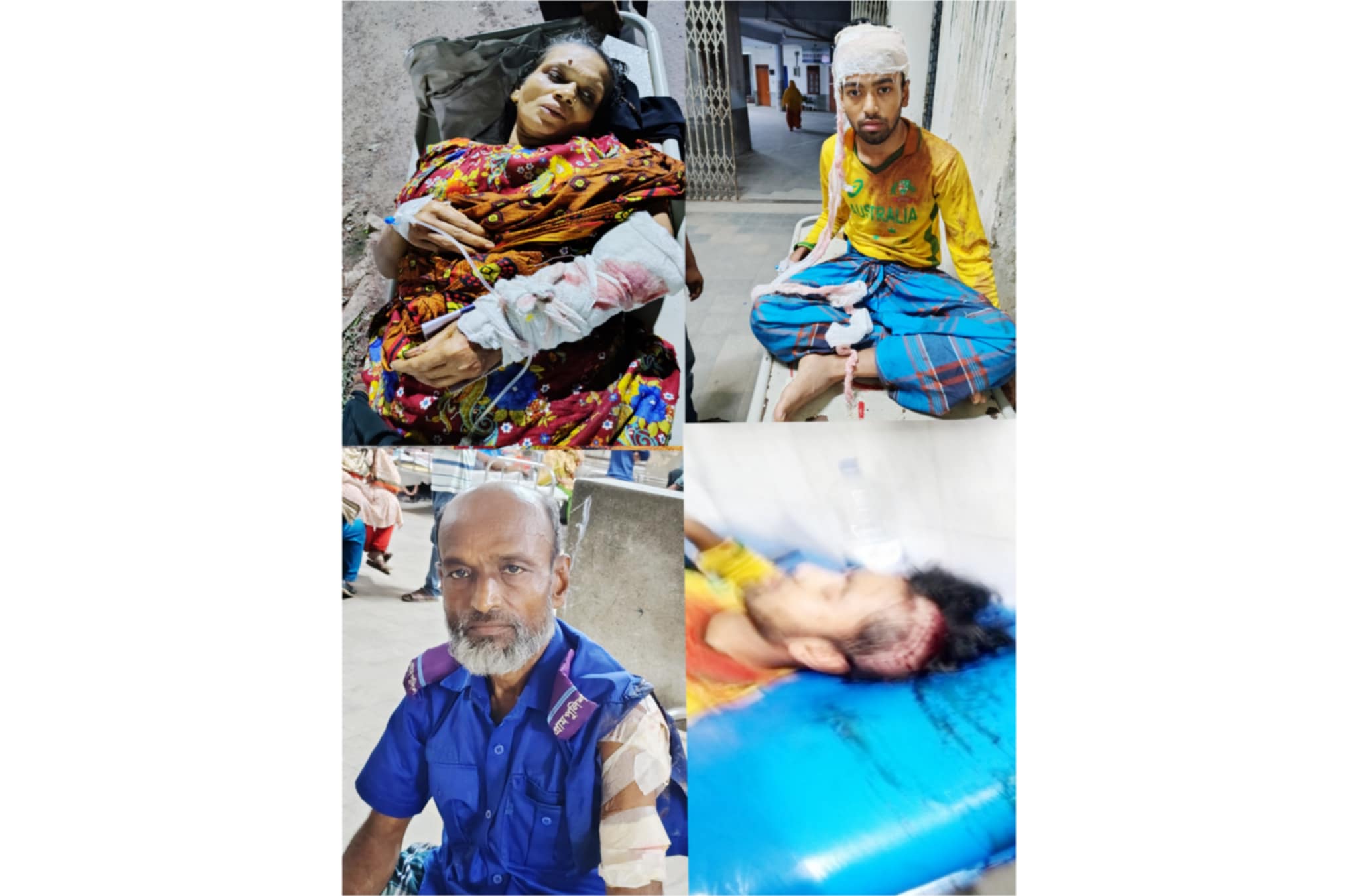 গ্রাম পুলিশসহ পরিবারের ৪ জনকে কুপিয়ে হত্যা চেষ্টা অভিযোগ