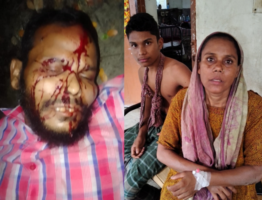 তালতলীতে জমি নিয়ে বড় ভাই ও তার পরিবারের তিনজনকে কুপিয়ে পিটিয়ে হত্যা চেষ্টা অভিযোগ
