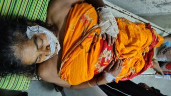 উজিরপুরে জমি নিয়ে বিরোধ -মহিলাকে কুপিয়ে হত্যা চেষ্টা অভিযোগ