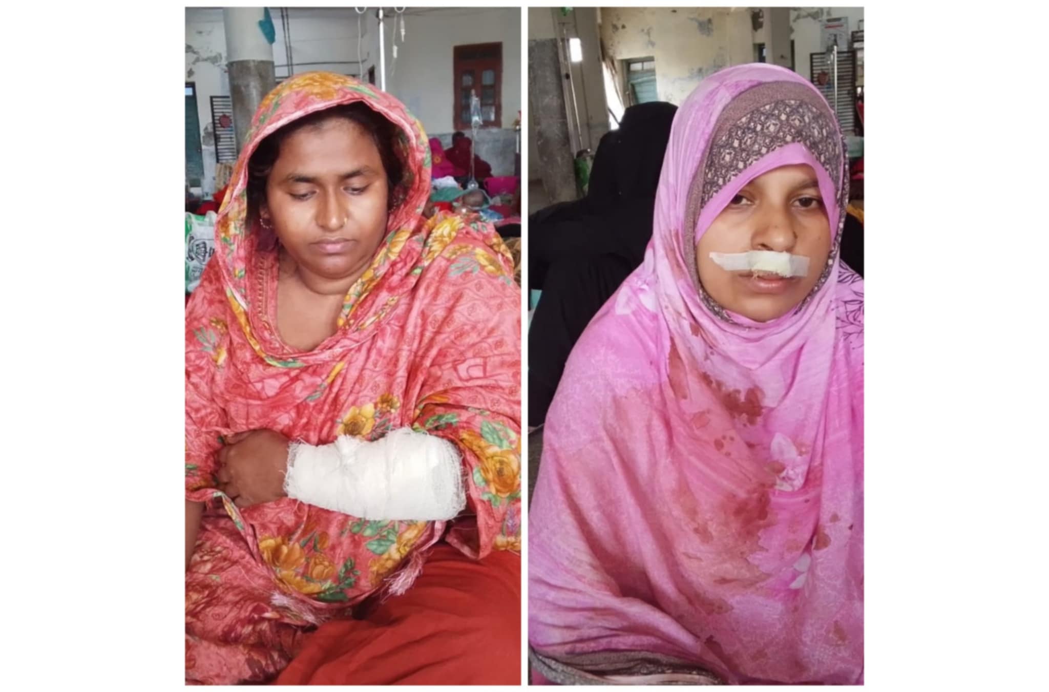 বরিশাল বিমানবন্দর থানাধীন কলস গ্রামে জমি নিয়ে সংঘর্ষে রক্তাক্ত, আহত- ৫